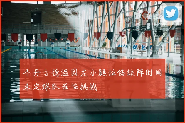 乔丹古德温因左小腿拉伤缺阵时间未定球队面临挑战