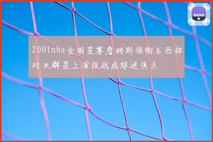 2001nba全明星赛詹姆斯领衔东西部对决群星上演技战成球迷焦点